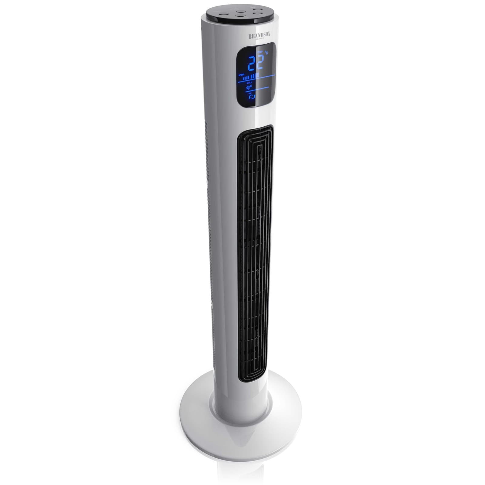 Brandson Turmventilator mit LED-Display & 60° Oszillation – Refurbished