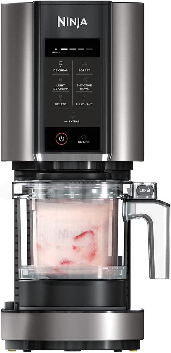 Ninja CREAMi NC302EU Eismaschine mit 7 Programmen
