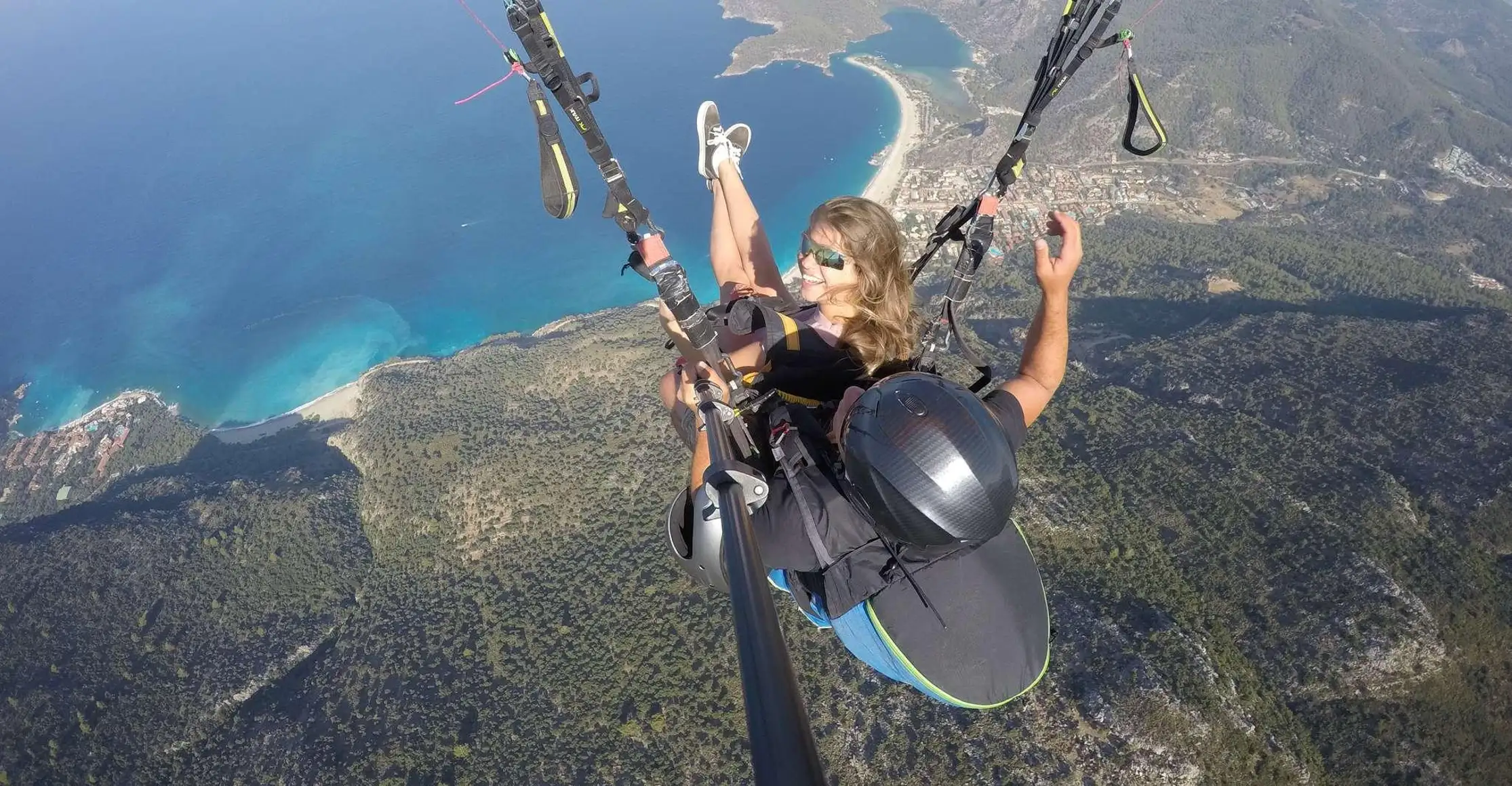 Fethiye/Ölüdeniz: Tandem-Paragliding mit optionaler Hotelabholung