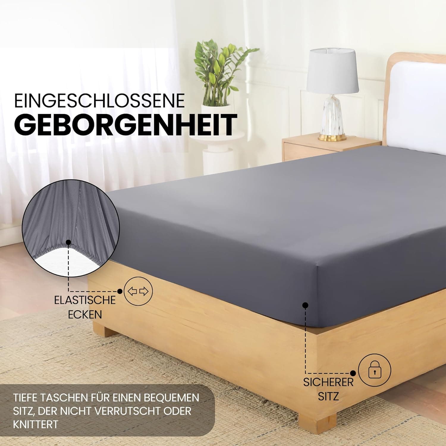 Utopia Bedding Spannbettlaken